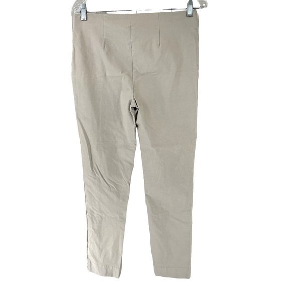Chico's So Slimming Women's Tan Mid Rise Skinny Leg Pull On Stretch Pants Sz 0 - Picture 3 of 8